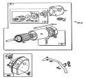 Page E Diagram and Parts List for 9374-0  Briggs and Stratton Generator
